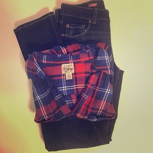 Como Vintage Plaid shirt
